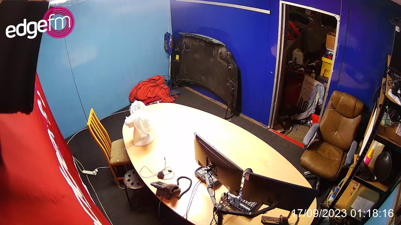 Our studio webcam is now live